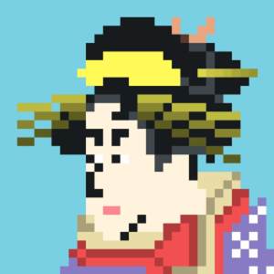 PixelUkiyoe – Tousyuusai Syaraku 東洲斎写楽 #52 – PixelUkiyoe