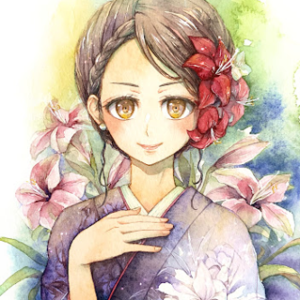Kimono girl#08 AMARYLLIS